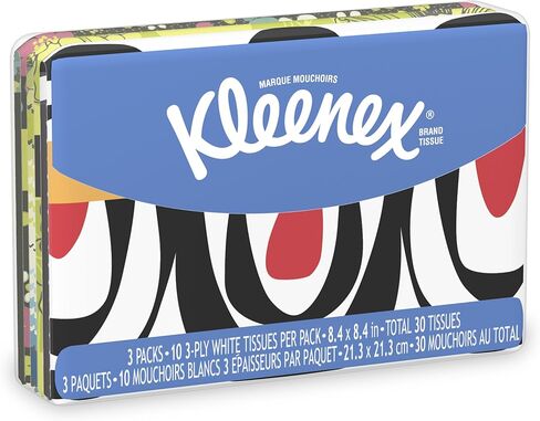 Kleenex Wallet 3 Pack Brick Bundle, 10-Count (Pack of 32) in Kuwait