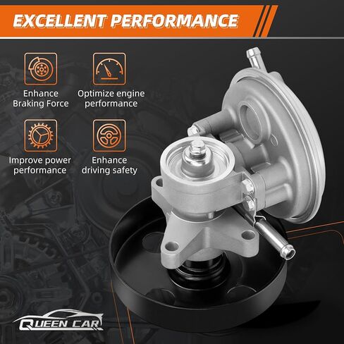 904-862 Vacuum Pump with Pulley Compatible with 1995-2019 Isuzu NPR HD Gas V8 L96 LQ4 L31 L05 Crew CAB 97241035 in Saudi Arabia