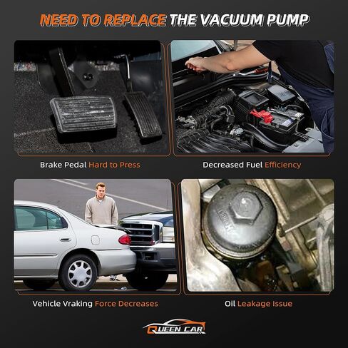 904-862 Vacuum Pump with Pulley Compatible with 1995-2019 Isuzu NPR HD Gas V8 L96 LQ4 L31 L05 Crew CAB 97241035 in Saudi Arabia
