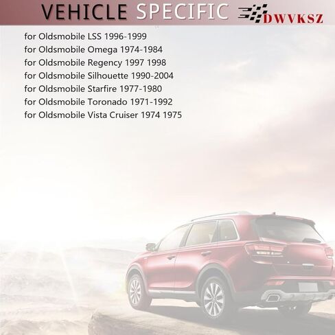 غطاء المبرد يحل محل #MB007299, 5352954 لـ Oldsmobile Delta 88 3.8L 1977 1978 1979 1980 1981 1982 1983 1984 1985 1986 1987 1988 1989 1990 1991, (1x) in Kuwait