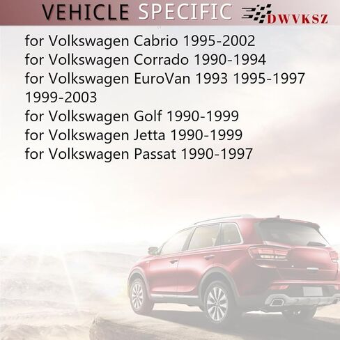 غطاء المبرد يحل محل #1H0121321D، 11243 لسيارة فولكس فاجن جولف 2.8L 1995 1996 1997 1998 1999، لسيارة فولكس فاجن كورادو 1.8L 1990 1991 1992، (1x) in Kuwait