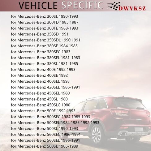 غطاء المبرد يحل محل #11235، 1245010515 لمرسيدس بنز 300SEL 3.0L 1988 1989 1990 1991، لمرسيدس بنز 500SEL 5.0L 1984 1985 1992 1993، (1x) in Kuwait