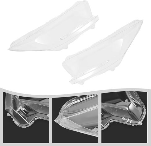 مجموعة غطاء المصباح الأمامي لهوندا CR-V 2017-2022، أغطية المصابيح الأمامية ذات العدسات الشفافة اليسرى واليمنى لاستبدال 2017 2018 2019 2020 2021 2022 Honda CR-V in Kuwait