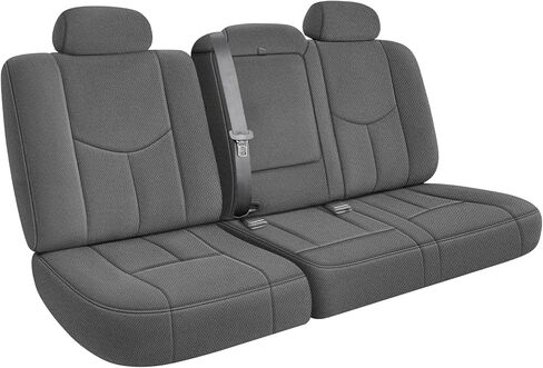 Front Seat Covers Replace for 1999-2006 Chevy Silverado 1500 and GMC Sierra 1500, Knitted Fabric Composite Soft Foam Lining Airmesh Breathable Seat Cover in Saudi Arabia