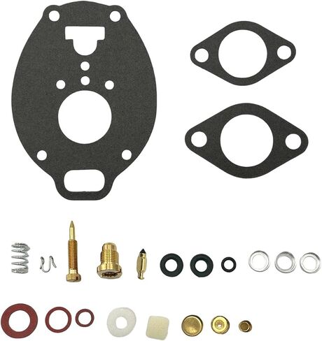 Carburetor Rebuild Kit Carb Repair Compatible with Marvel Schebler TSX carburetor John Deere M 40 320 330 420 430 2010 Farmall 504 Ford 801 Allis WD45 Replaces K7515 778-515 in Saudi Arabia