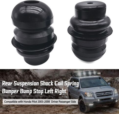 Rear Suspension Bump Stop Fit for Honda Pilot 2003-2008, Shock Coil Spring Bumper Stop Replace 52722-S9V-A04 52722S9VA04 in Saudi Arabia
