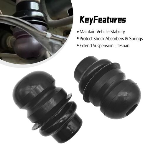 Rear Suspension Bump Stop Fit for Honda Pilot 2003-2008, Shock Coil Spring Bumper Stop Replace 52722-S9V-A04 52722S9VA04 in Saudi Arabia