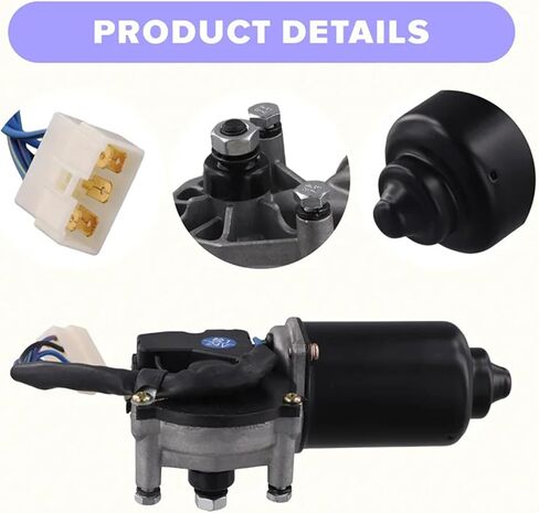 Wiper Motor Windscreen Wipers Motor Compatible For Caterpillar CAT CAT320C Excavator Parts Excavator Windscreen Wipers Motor-A6 in Saudi Arabia