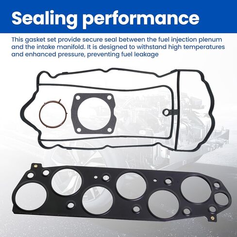 ASTROSYNC Fuel Injection Plenum Engine Gasket Set Fit for Acura Honda 2005-2017 Replace MS19700 037-4889 in Saudi Arabia