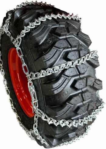 TireChain.com 12 16.5 12-16.5 V-BAR Ladder Tractor Tire Chains set of 2 in Saudi Arabia