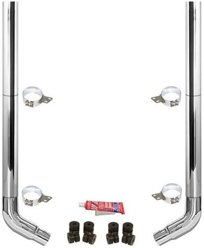 Technical Precision Replacement for Peterbilt 378 Year 1988 7-5X120IN CRM KIT W FT Stacks and OE Style Elbows Standard Spool 52IN Non-UNIBILT in Saudi Arabia