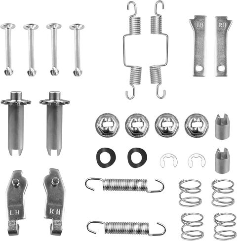 Parking Brake Hardware Kit Stainless Steel Compatible with 1965-1982 C-hevy Corvette C2 C3 Lift and Right Side in Kuwait