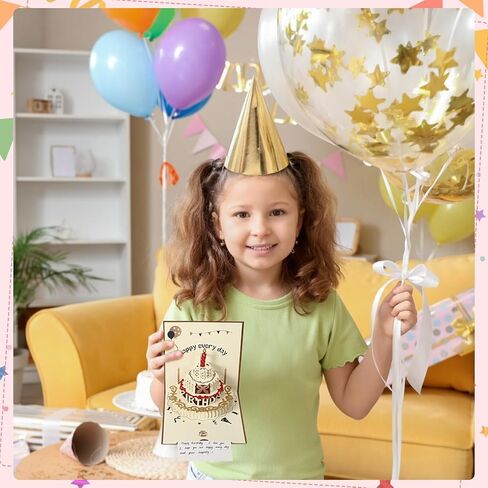 8/10 Years Old Birthday Gifts for Girls, Sock for Girl with Birthday Greeting Card, Presents for Kids in Saudi Arabia