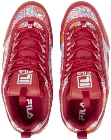 Fila Kids Disruptor II V-Day RED/White Size 5.5 in Saudi Arabia