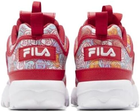 Fila Kids Disruptor II V-Day RED/White Size 5.5 in Saudi Arabia
