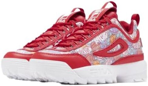Fila Kids Disruptor II V-Day RED/White Size 5.5 in Saudi Arabia