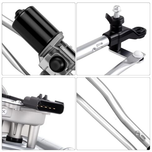 Windshield Wiper Motor and Linkage Assembly for Jeep Wrangler 2007-2018 Wiper Motor Replace #55077859AB, 55077859AD, 55077859AC in Saudi Arabia