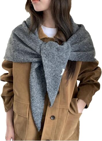 Pashmina Shawl Wraps Women Wool Shawls and Wraps Thicken Shawl Scarf Triangle Cardigan Cape Sweater Shoulder Top Fall Winter in Saudi Arabia