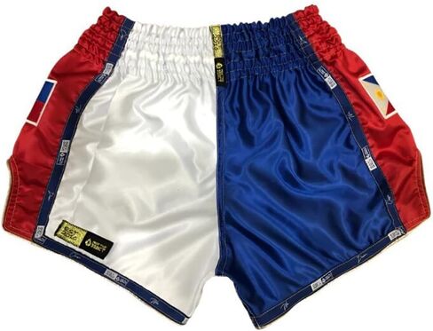 Muay Thai Addict Philippine Valor Slim Cut Muay Thai Shorts – Retro Thai Boxing Shorts for Training & Competition in Saudi Arabia