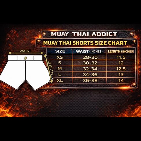 Muay Thai Addict Philippine Valor Slim Cut Muay Thai Shorts – Retro Thai Boxing Shorts for Training & Competition in Saudi Arabia