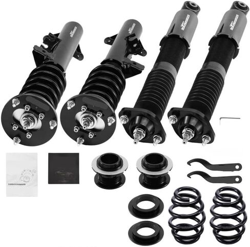 Coilovers 24 Way Damper Struts Kit Suspension Struts Shock Absorber Compatible With 3 Series E36 318is 325 328 Coupe in Kuwait