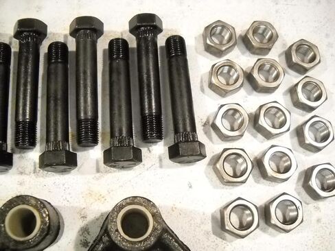 3500-7000 EQ-356 6-1/8 "طقم إعادة بناء التعليق جنبًا إلى جنب لمحور مقطورة أوراق الشجر in Kuwait