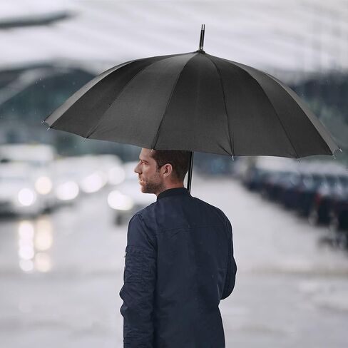 RONIARE Windproof Large Umbrella for Rain,Automatic Open with Easy Grip,Rainproof and Durable Canopy Design –Versatile Travel, Big Golf Umbrellas for Men & Women in Saudi Arabia