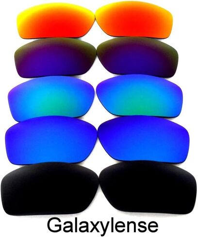 Replacement Lenses For Oakley Scalpel Black&Blue&Green&Purple&Red 5 Pairs in Saudi Arabia
