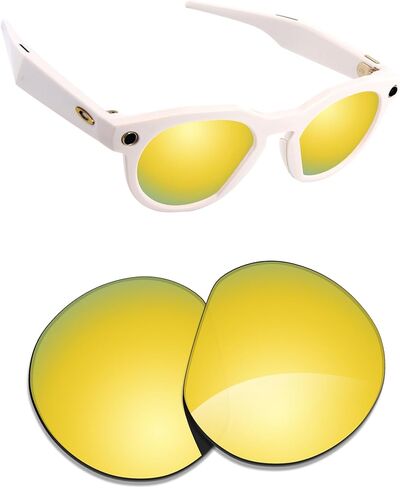 Alphax Polarized Replacement Lenses for Oakley Meta HSTN OW8002-51mm Smart Glasses- Options in Saudi Arabia