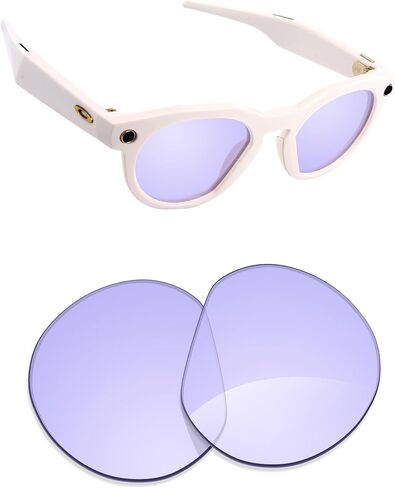 عدسات بديلة مستقطبة Alphax لنظارات Oakley Meta HSTN OW8002-51mm الذكية - خيارات in Kuwait