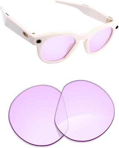 عدسات بديلة مستقطبة Alphax لنظارات Oakley Meta HSTN OW8002-51mm الذكية - خيارات in Kuwait