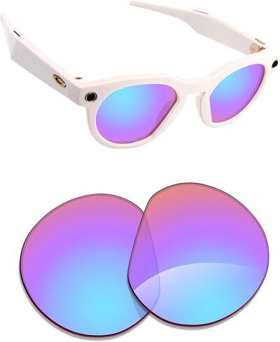 عدسات بديلة مستقطبة Alphax لنظارات Oakley Meta HSTN OW8002-51mm الذكية - خيارات in Kuwait