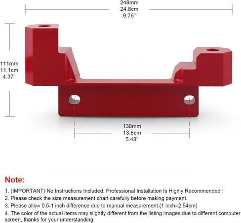 Dyno Racing Rear Differential Brace Kit Compatible with 2015-2023 Chrysler 300 / Dodge Challenger/Dodge Charger, Compatible with SRT Jailbreak/Hellcat Redeye Widebody in Saudi Arabia