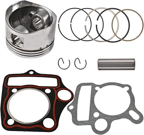 مجموعة أسطوانة المحرك والرأس مقاس 52.4 مم متوافقة مع 1P52FMH 110cc Roketa Taotao SSR Jonway ATV Quad Go Kart الدراجة الترابية in Kuwait