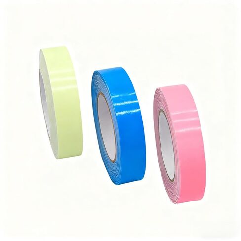 1PC Glow-in-The-Dark Photoluminescent Tape Wide Self-Adhesive Roll No Electricity Needed for Steps Handrails Emergency Signs, Blue, 0.39in in Saudi Arabia