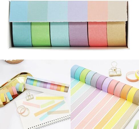 Highlighter Tape Set, Sticky Long Page Markers Tabs, Highlighter Strips Flags Stickers, Book Tabs for Annotating Book in Kuwait