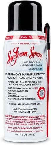 Upper Engine & Intake System Cleaner Spray – 1 Can (12 oz / 340 g) | Carbon Deposit Remover for Gasoline Engines | Cleans Valves, Pistons & Intake System for Smoother Operation in Saudi Arabia
