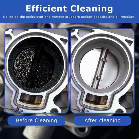 Carburetor Cleaning Kit, Density Nylon Torch Tip cleaner Set, 12PCS Carb Cleaning Kit with Storage, for Motorcycle Jet ATV Lawnmower Chainsaw Welder in Kuwait