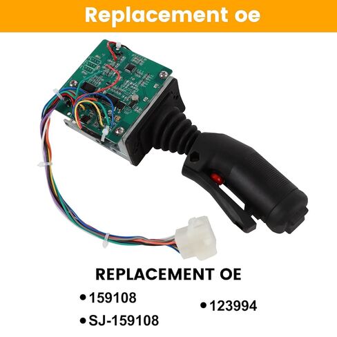 وحدة تحكم عصا التحكم YZQPNB متوافقة مع مقص Skyjack SJ3220 SJ3226 SJII3220 SJIII3215 SJIII3219 SJIII3226 SJ46XX SJIII4620 SJIII4626 SJIII4632 يستبدل الجزء 159108 SJ-159108 123994 in Saudi Arabia