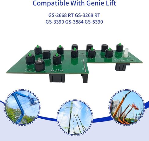 لوحة تحكم منصة PCB 99163 99163GT متوافقة مع Geeenie Lift GS-2668 RT GS-3268 RT GS-3390 GS-3884 GS-5390 in Kuwait