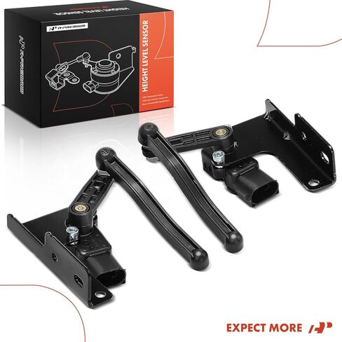 مستشعر مستوى ارتفاع الركوب A-Premium متوافق مع Ram 1500 2015 2016 2017 2018، السائق الأمامي وجانب الراكب، مجموعة مكونة من قطعتين in Kuwait