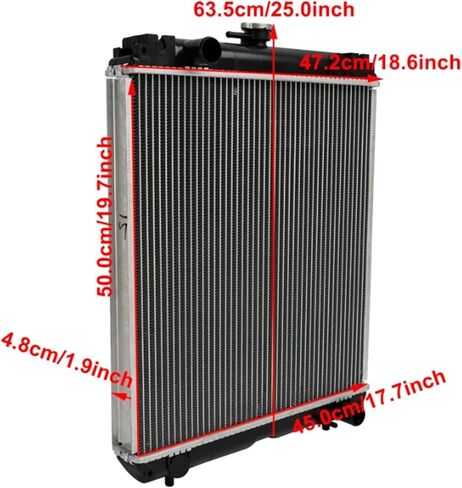 Water Tank Radiator Assy RD411-42300 RD41142300 For Kubota Excavator KX121-3S KX161-3 U50-3 U45-3ST U45-3 in Saudi Arabia