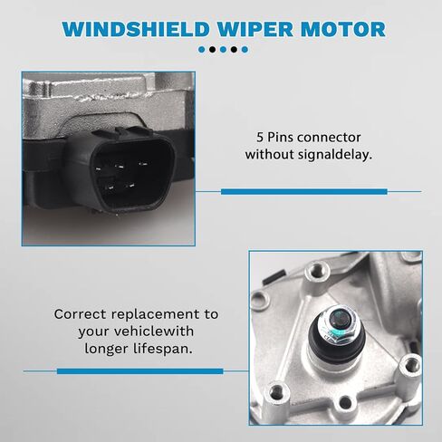 Windshield Wiper Motor Compatible with Toyota Rav4 2013-2018,Corolla 2014-2018,Subaru Impreza Forester Legacy Outback,Lexus NX200t NX300 NX300h Replace Front Wiper Motor 4320046 in Saudi Arabia