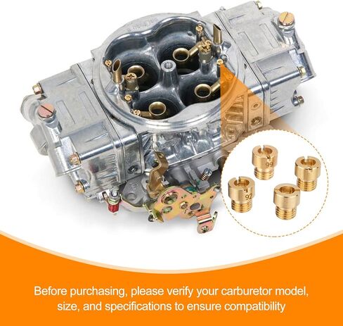 36-181 Jet Assortment Kit, Carburetor Replacement Jets Compatible with Holley 2010 2300 4010 4011 4150 4160 4500 Carburetors, Sizes 64-99, 2 Pieces Per Size in Saudi Arabia