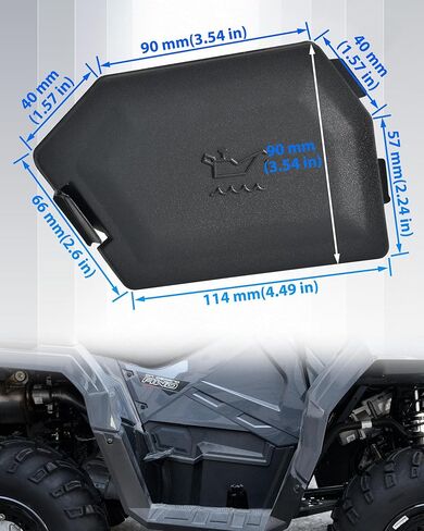 ‎لوحة وصول SLORIMOD لملحقات Polaris Sportsman 570 450 Touring 2018-2026، استبدال مجموعة غطاء غطاء الوصول الأيمن #2637041-070 in Saudi Arabia