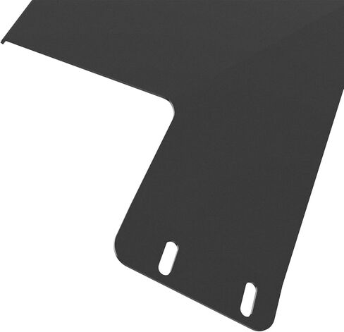 MusixiA Fuel Tank Skid Plate for 2007-2018 Jeep Wrangler JK 2-Door - Heavy Duty Steel Off-Road Gas Tank Protector, Rust Resistant, Black in Saudi Arabia