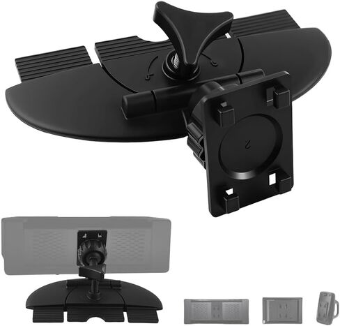 CD Slot Mount for Carplay Screen 360° Rotatable,Anti-Vibration CD Mount for Carplay Screen GPS Display,Portable Carplays CDs Mounts Car Accessories for 7"-10.5" Display in Saudi Arabia