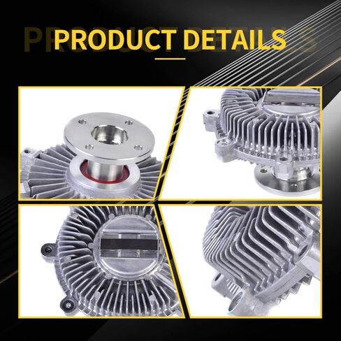 Engine Cooling Fan Clutch 6601 Compatible with Nissan Frontier 2005-2017, NV1500 / NV2500 / NV3500 2012-2017,Pathfinder 2005-2012, Xterra 2006-2015,Suzuki Equator 2009-2012 in Saudi Arabia