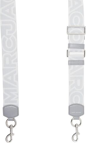 Marc Jacobs the Strap for Bags Offers Metal Hardware, and Adjustable Webbing Strap Wolf Grey Multi One Size One Size in Saudi Arabia