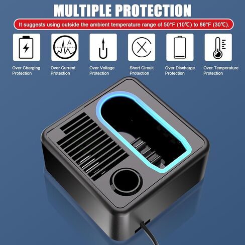 شاحن بطارية JYJZPB لشاحن بطارية Hoover Linx 18V-22V متوافق مع Hoover Linx BH50000 BH50010 BH50015 302723001 BH50020 302736001 مكنسة كهربائية للبطارية (البطاريات غير متضمنة) in Kuwait